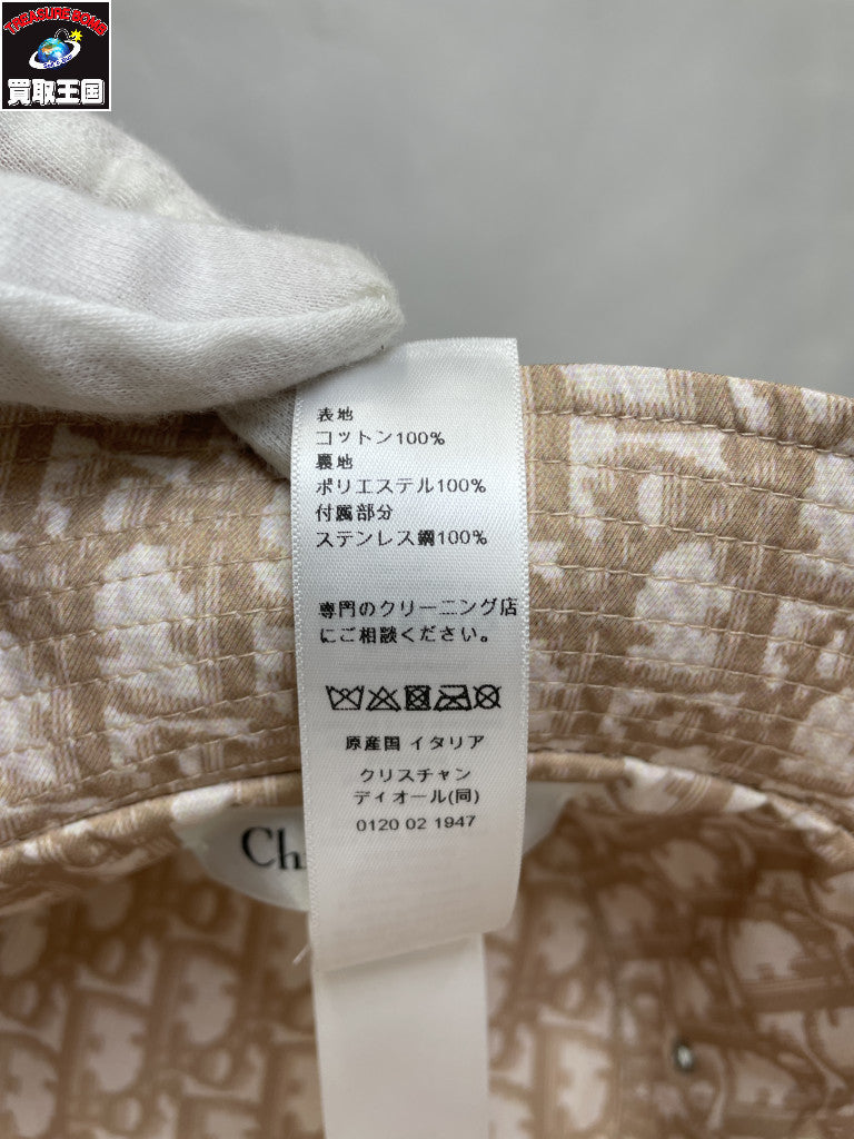 Dior/Teddy-D リバーシブル ボブハット コットンブレンド