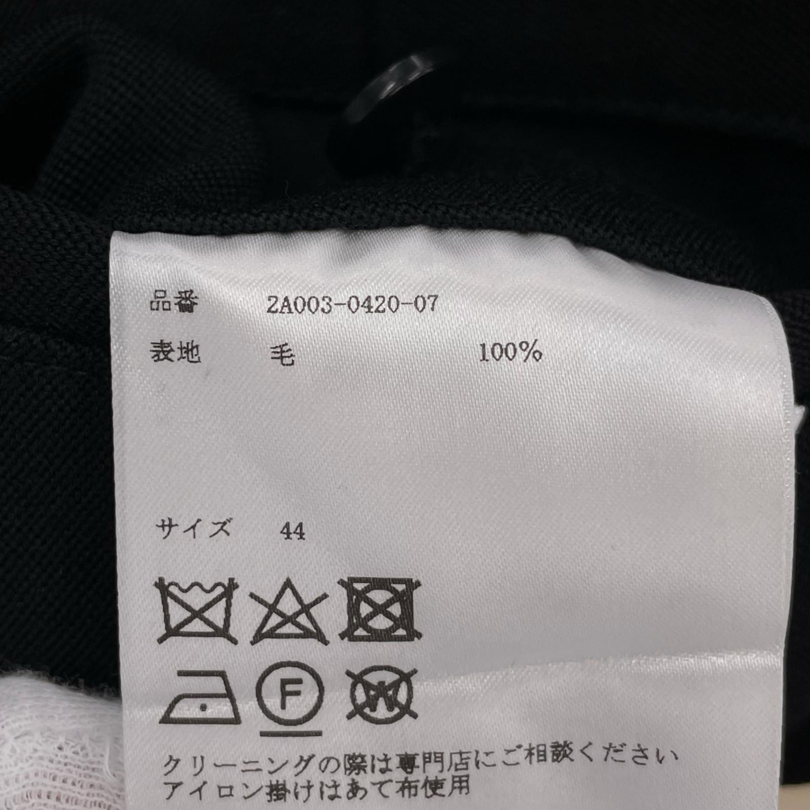 ショートパンツ WOOL ZIPPED SHORTS ブラック(W30) ブラック