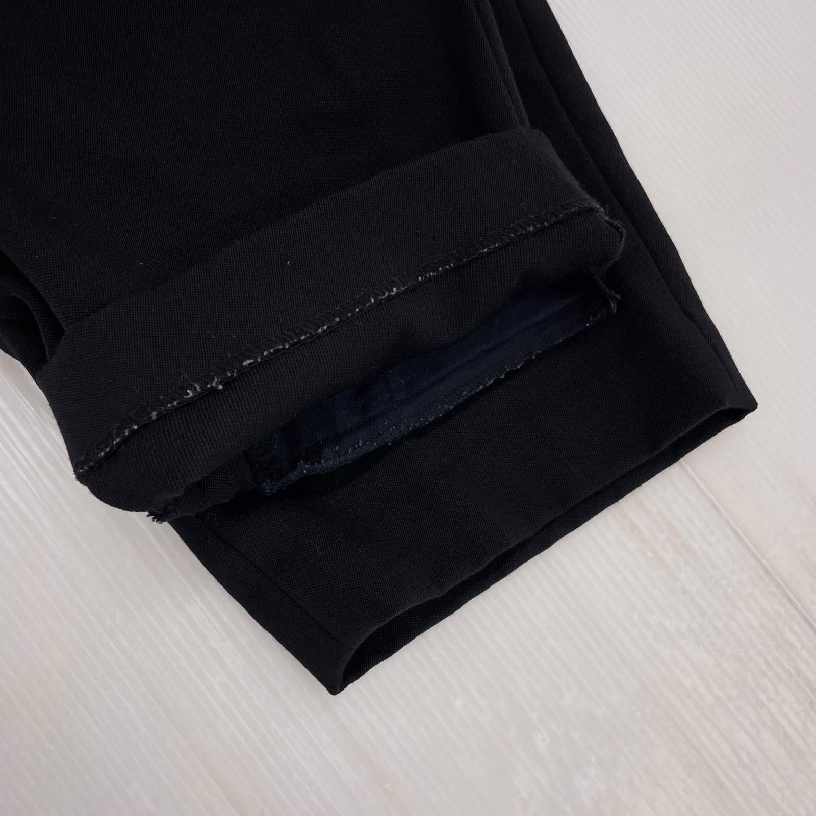 ショートパンツ WOOL ZIPPED SHORTS ブラック(W30) ブラック