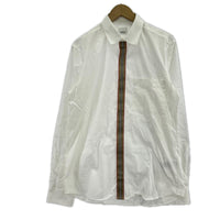 長袖シャツ Cotton-Blend Oxford Shirt WHT M M ホワイト