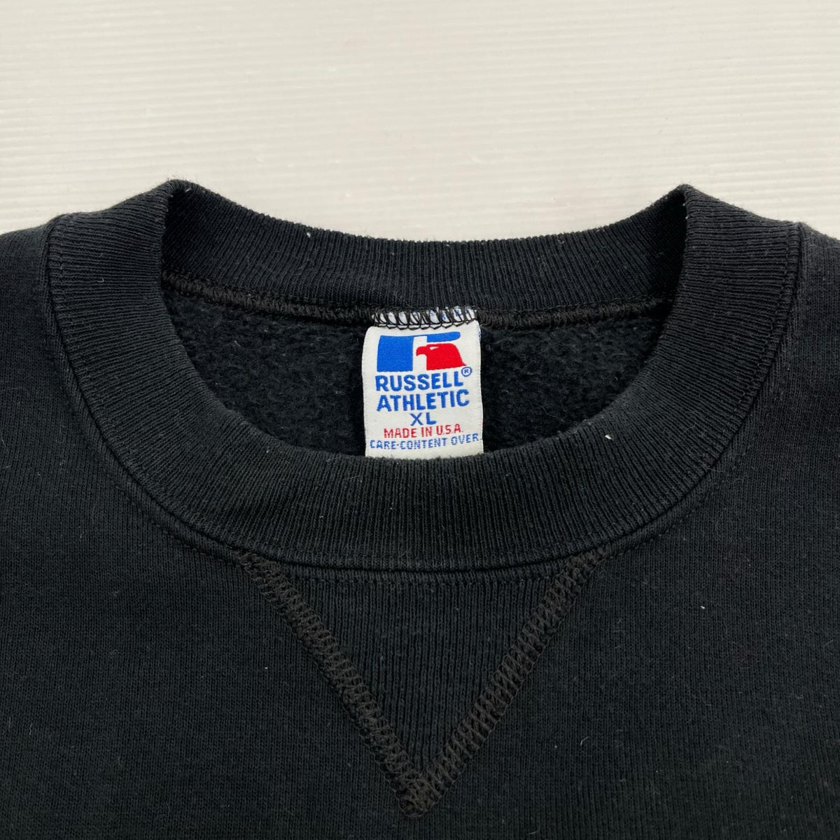 スウェット Russell Athletic スウェット XLT ネイビー USA製 ブラック