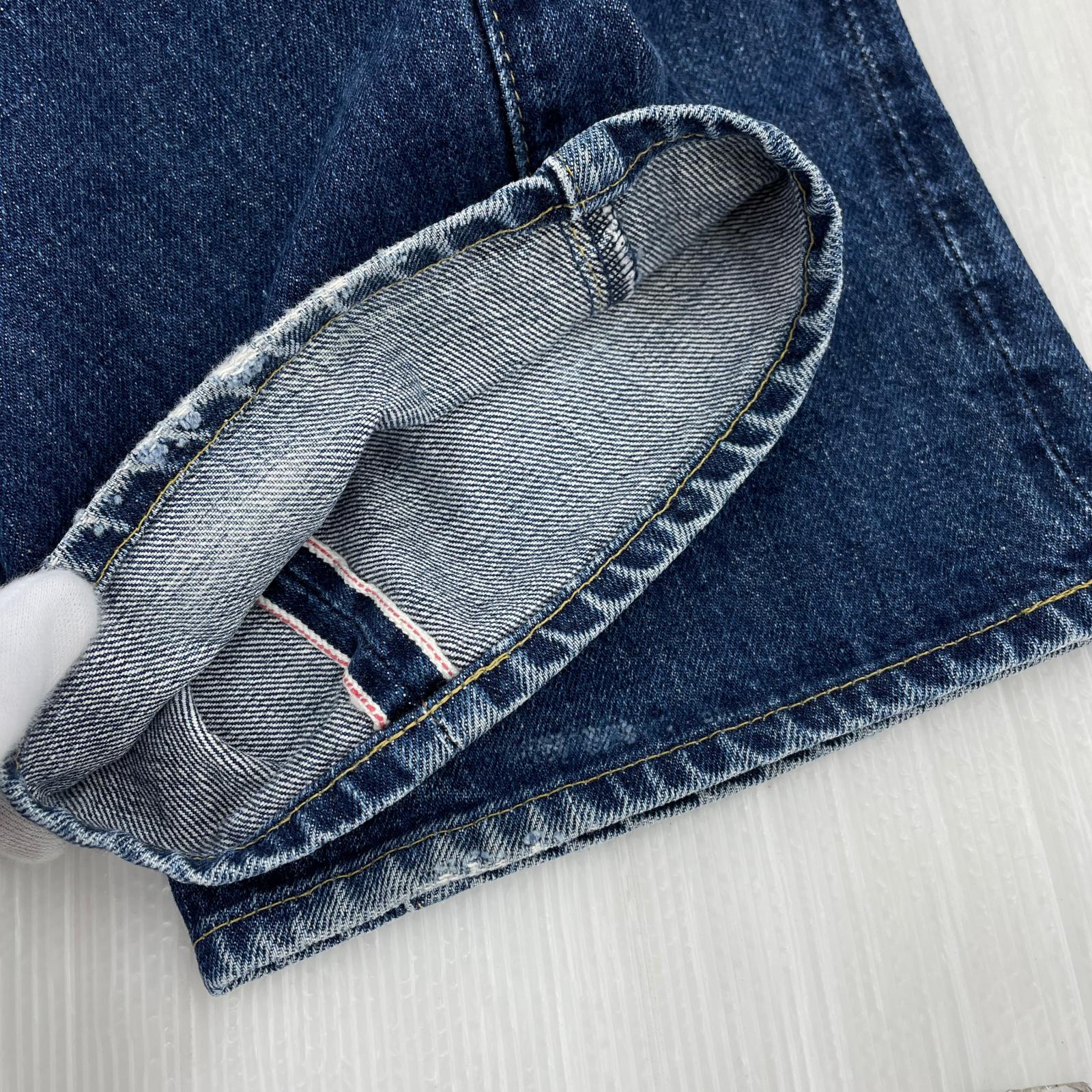 デニムパンツ 501XX センターセット 実寸W29 ブルー