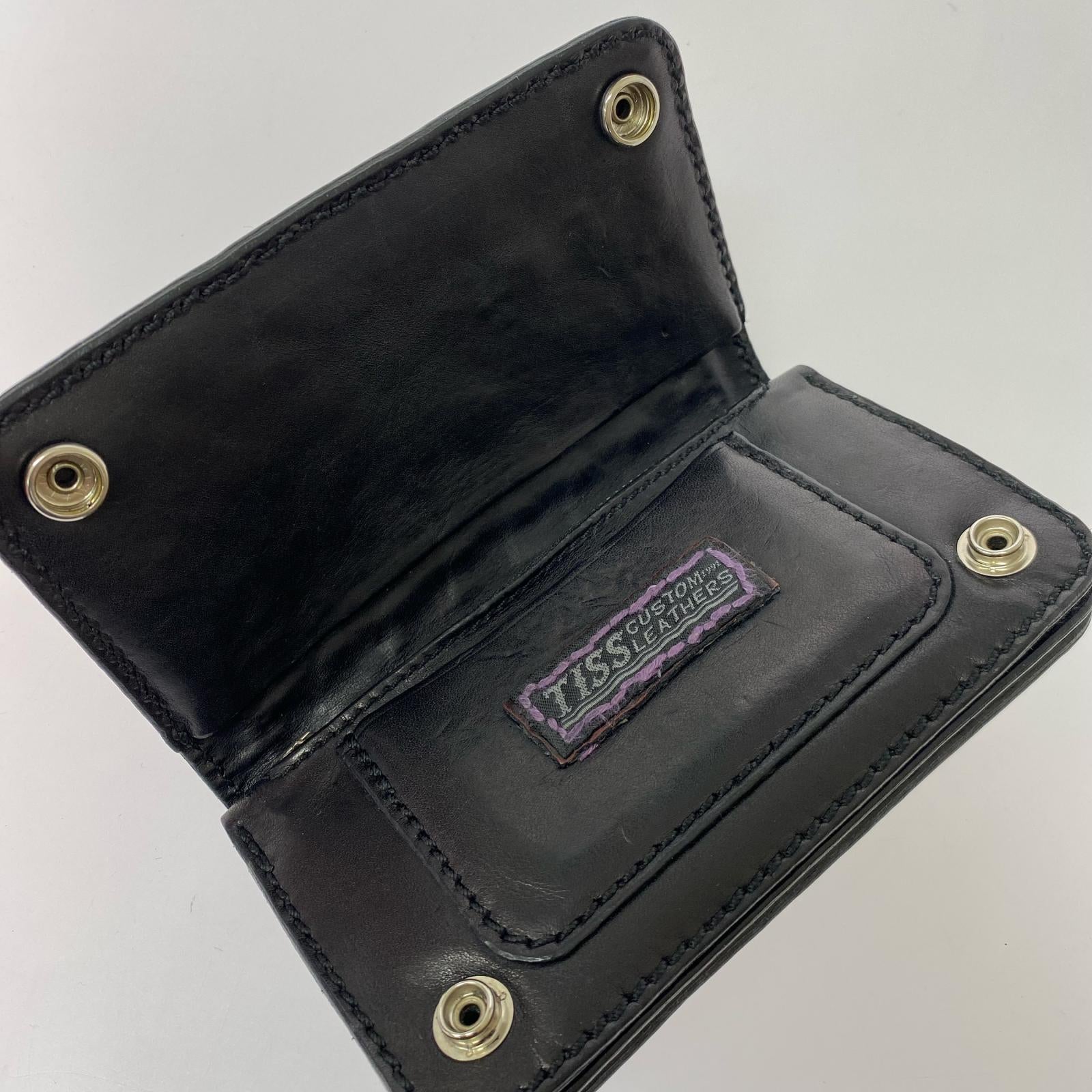 長財布 TISS CUSTOM LEATHER/宮城県仙台発 ブラック