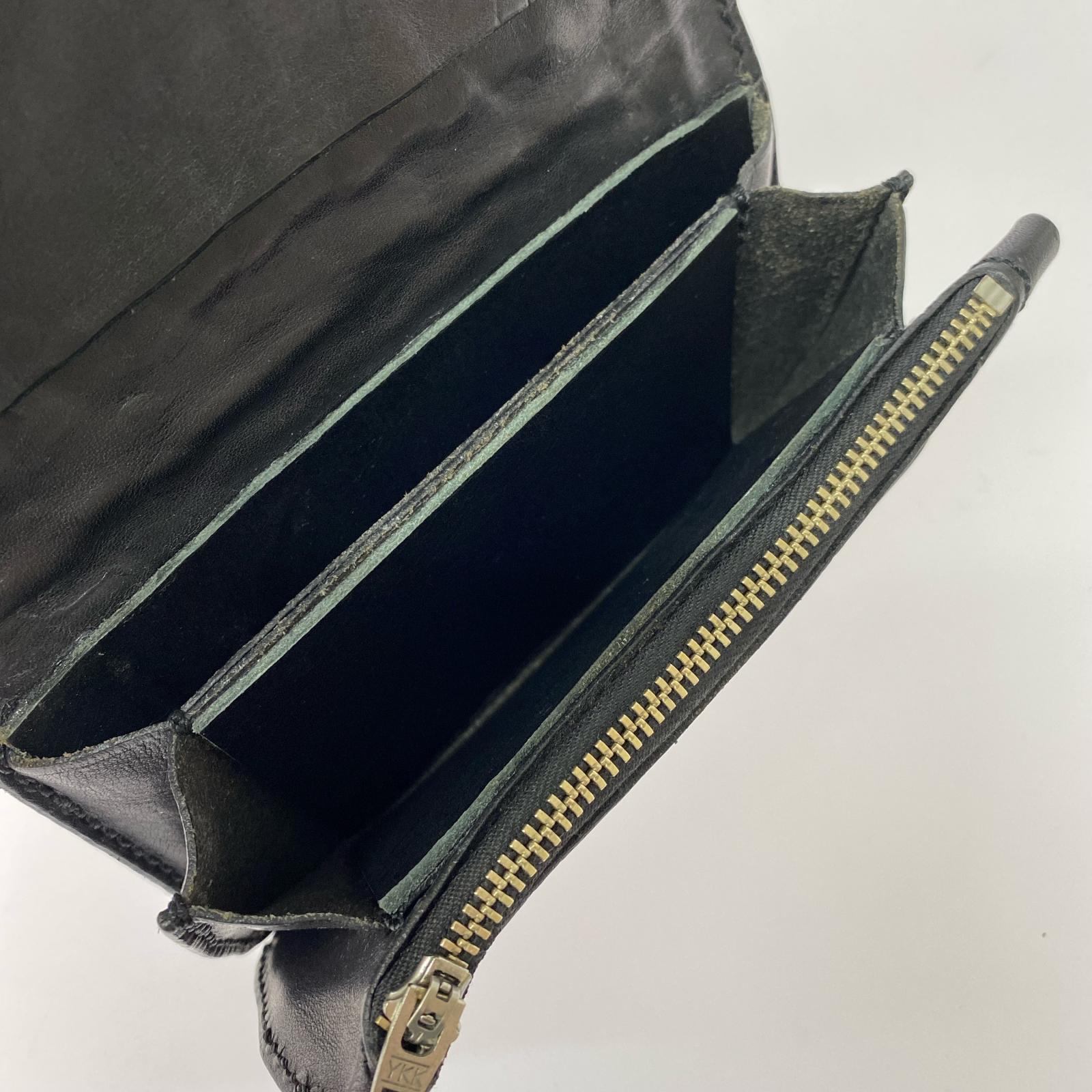 長財布 TISS CUSTOM LEATHER/宮城県仙台発 ブラック
