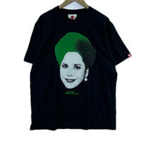 半袖Tシャツ PUNK DRUNKERS デヴィ・スカルノ カラフルヘアー夫人TEE L ブラック