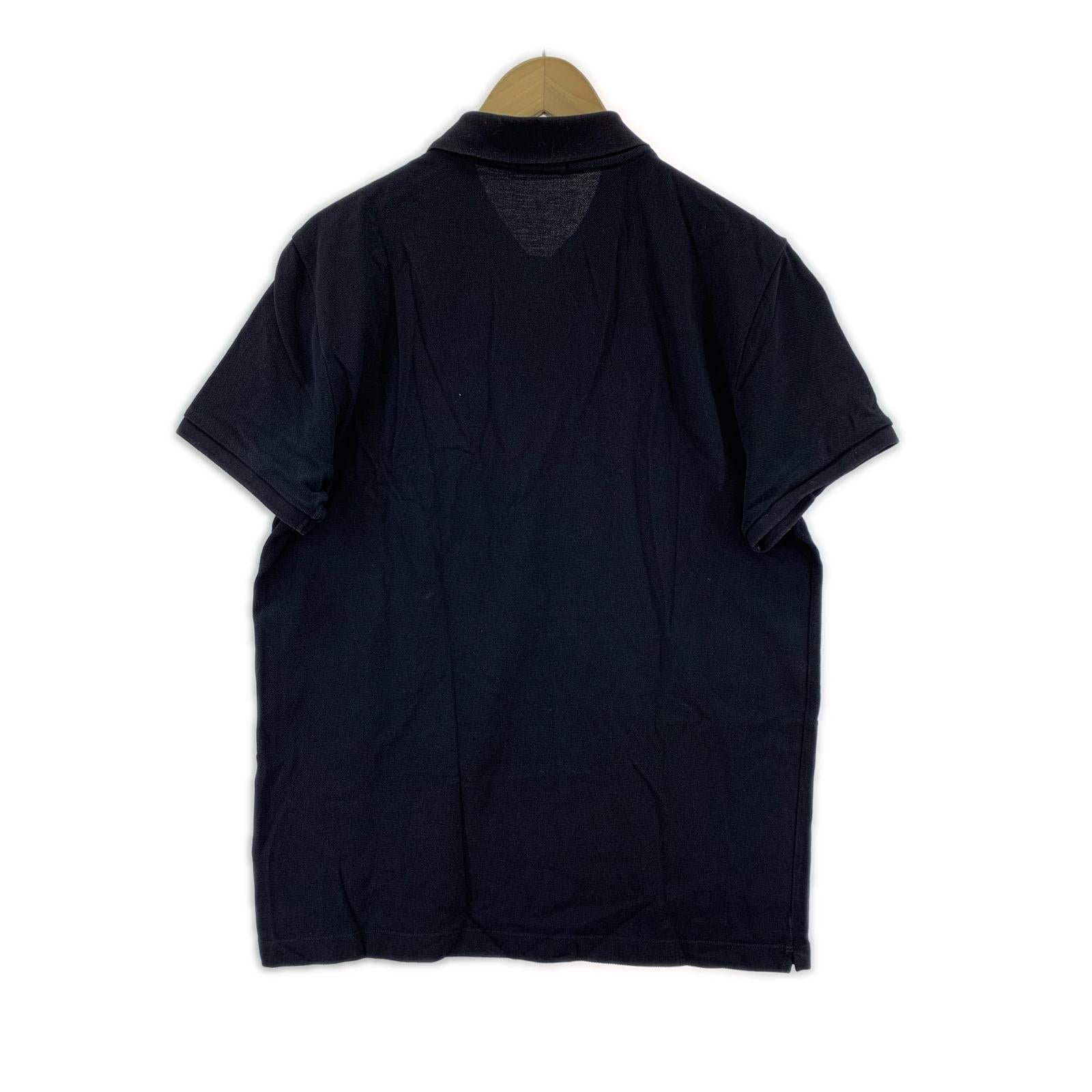 ポロシャツ デカワッペン L ネイビー L
