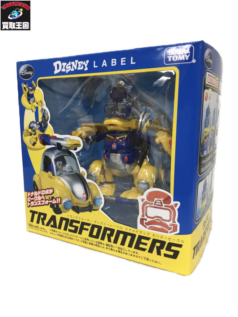 トランスフォーマー ディズニーレーベル ドナルドダック ホリデービークル カラー フィギュア/グッズ