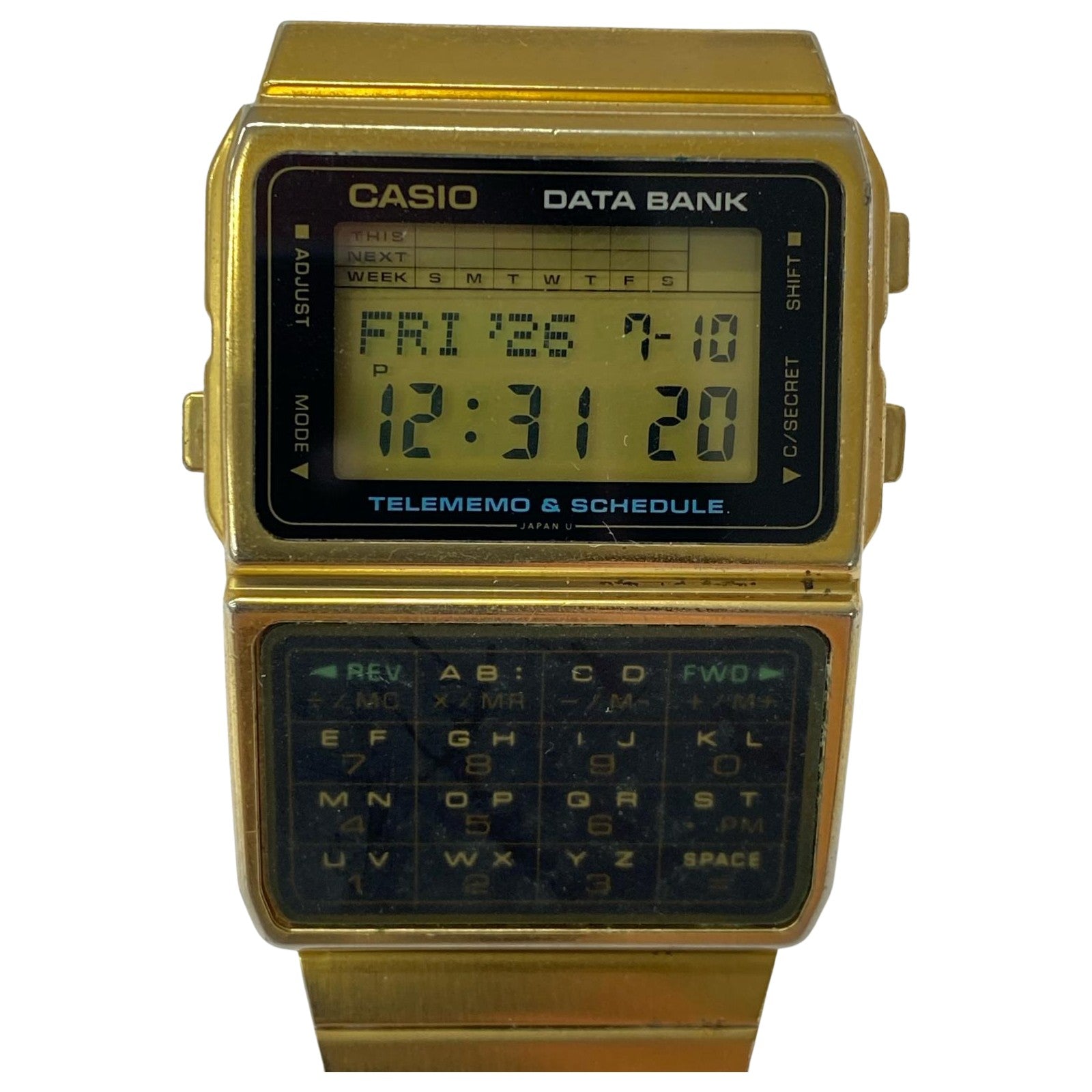 腕時計 DATA BANK DBC-610 現状渡し