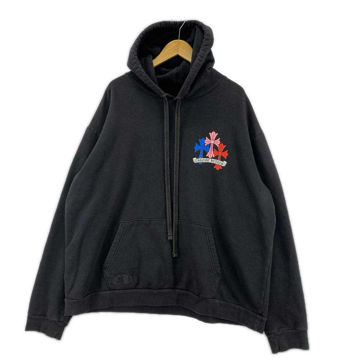 パーカー マルチカラー セメタリークロスプリント ブラック (XL) ブラック