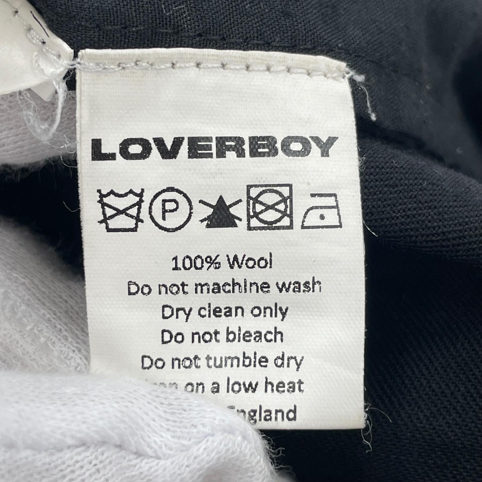 ショートパンツ CHARLES JEFFREY LOVERBOY カットオフ ワイドシルエット イージーサルエルショーツ 28 黒 28 ブラック