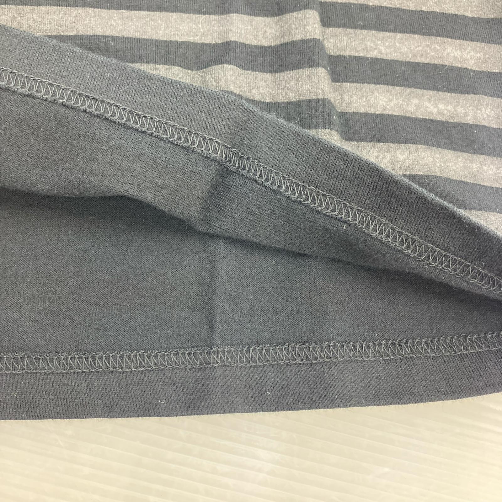 半袖Tシャツ NUMBER (N)INE 09AW A CLOSED FEELING期 ボーダーポケットTee 3 ブラック 3
