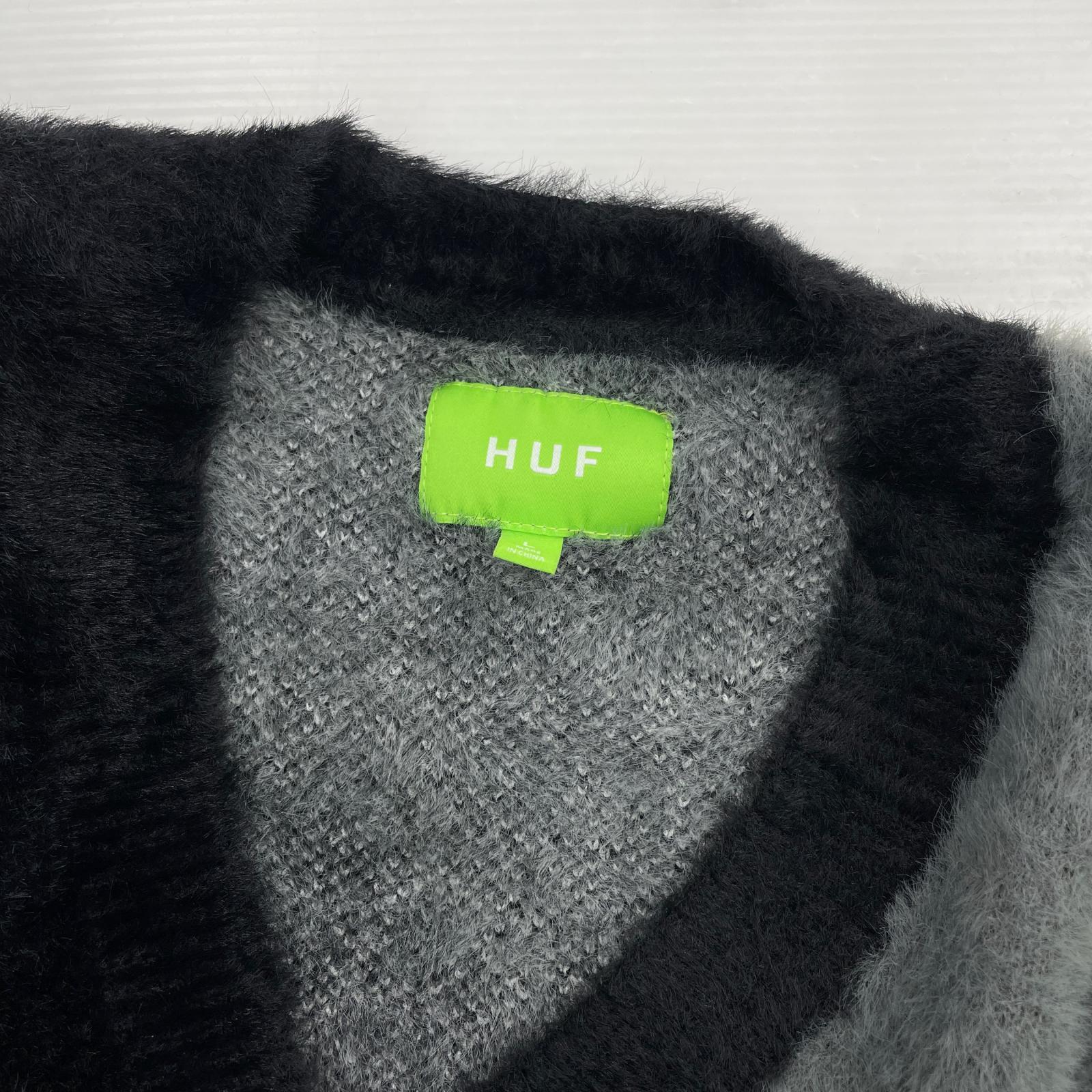 カーディガン HUF FEELS GOOD CARDIGAN(L) L