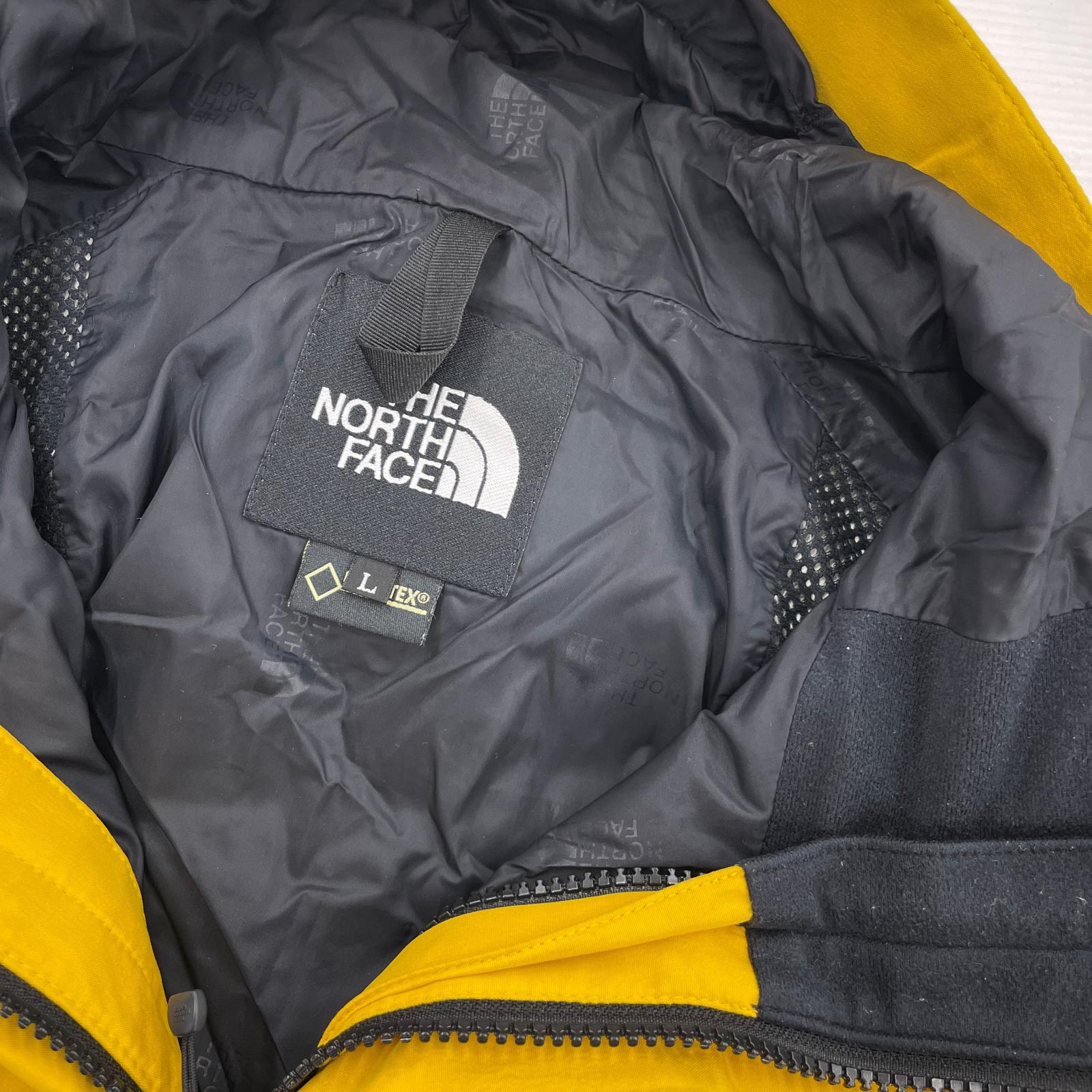 マウンテンパーカー THE NORTH FACE Mountain Jacket GORE-TEX 黄×黒(L) L