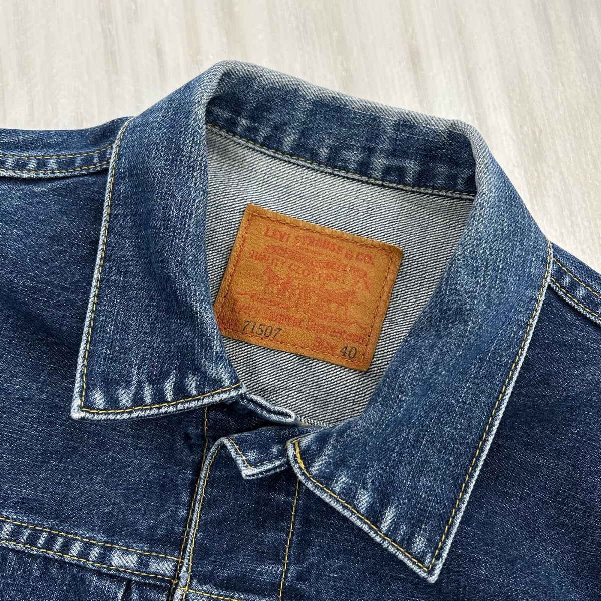 デニムジャケット Levi's 90s 71507XX 2nd デニムジャケット J02 (40) 40 ブルー