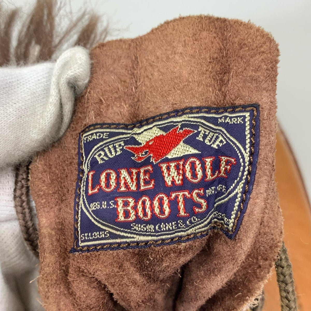 ブーツ SUGAR CANE LONE WOLF BOOTS LW01850 (8) ブラウン