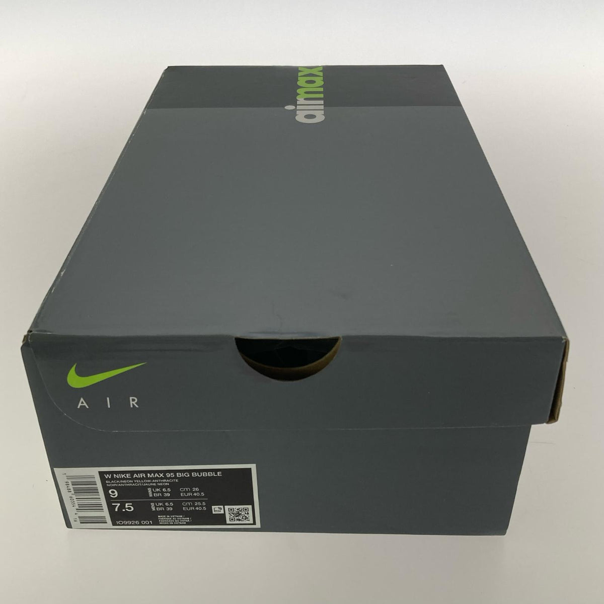 スニーカー NIKE AIR MAX 95 BIG BUBBLE IO9926-001 (26) 26cm (US8 UK7 1/2 EU42)