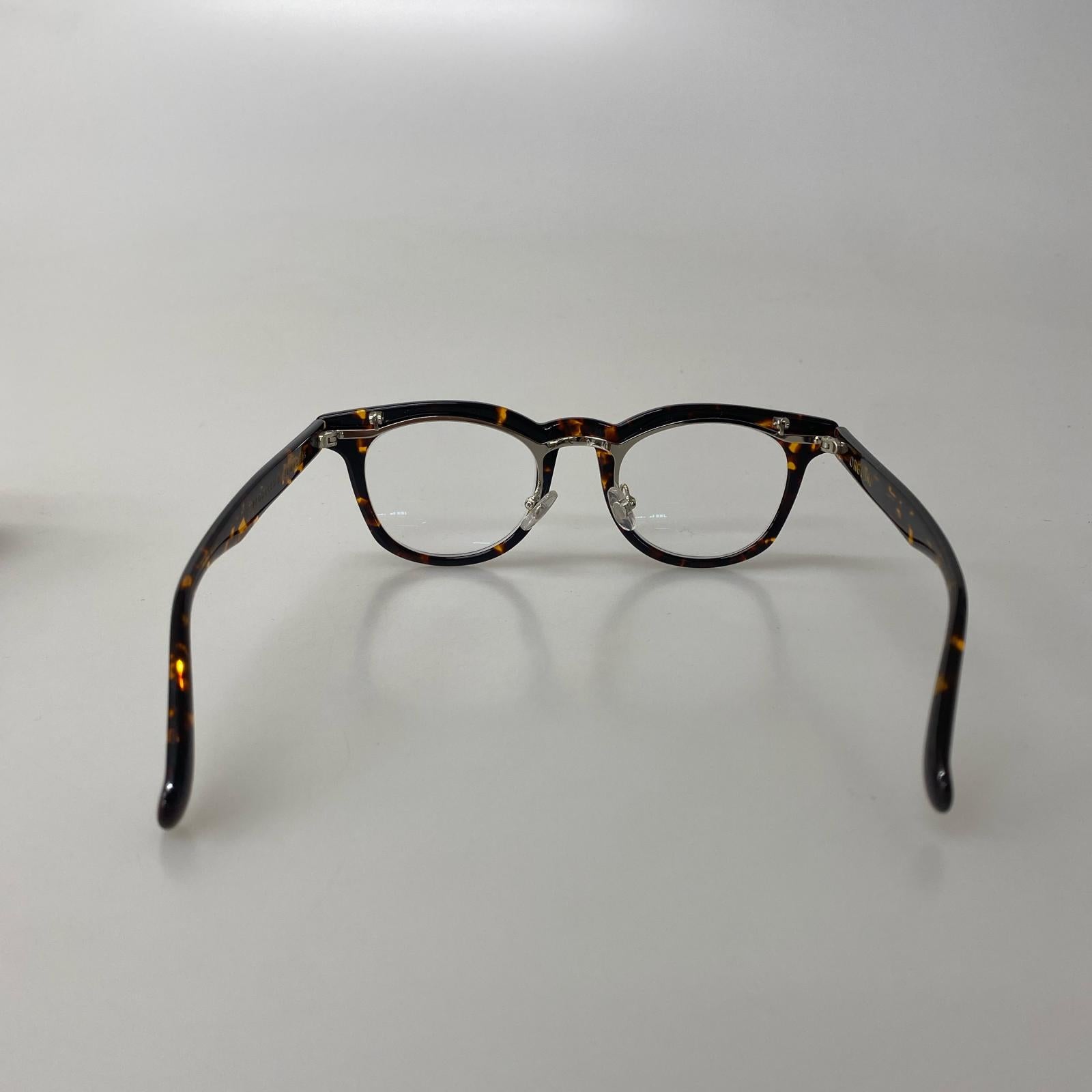 その他アクセサリー フリップアップ 眼鏡 ブラウン