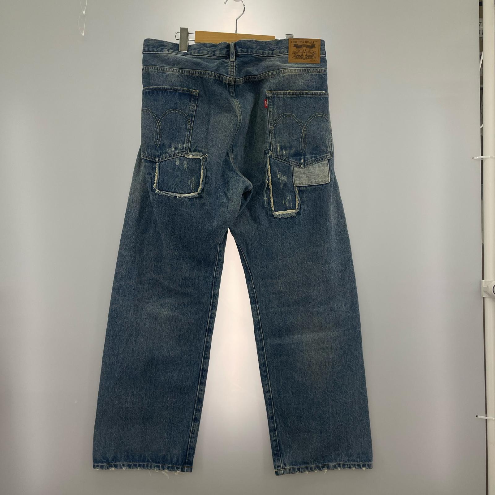 デニムパンツ パサデナアンプラグドデニム (L) L ブルー