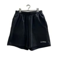 Balenciaga スウェット ショートパンツ 黒 (XXS)
