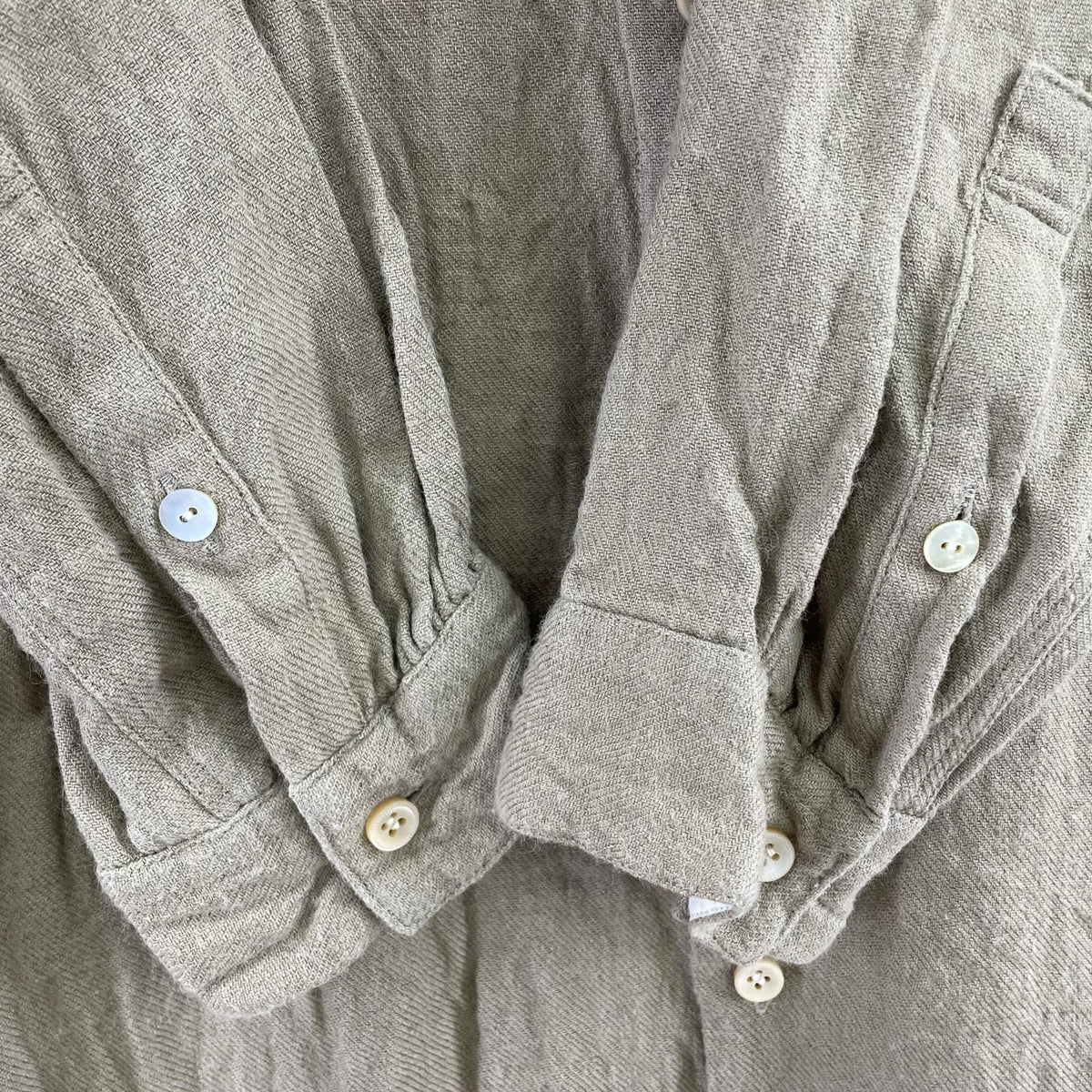 長袖シャツ peasant dress (2) ベージュ 2 ベージュ