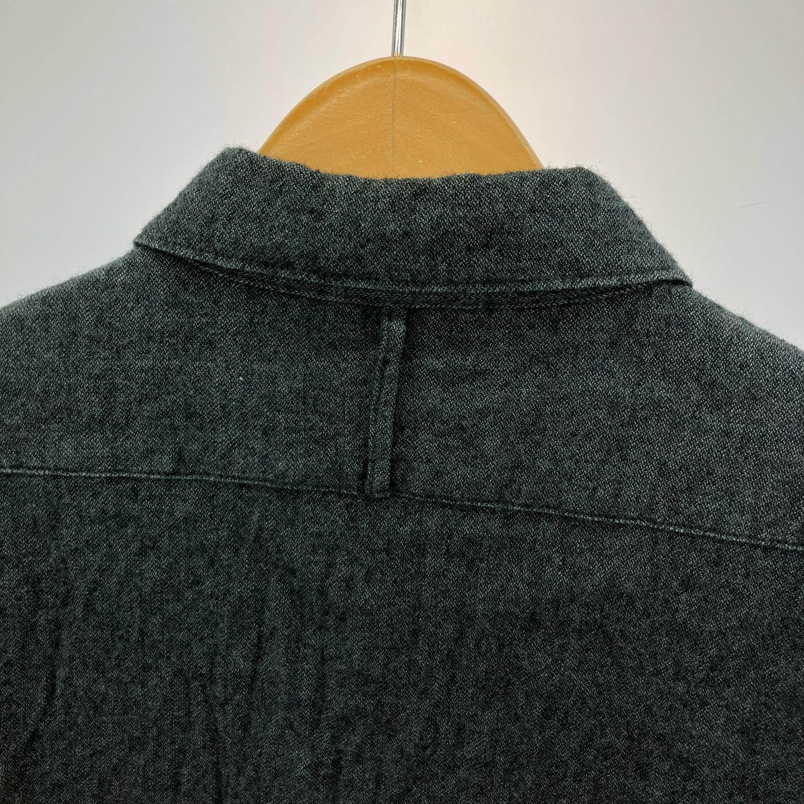 長袖シャツ Vlas Blomme Blushed Cotton Linen グレー グレー