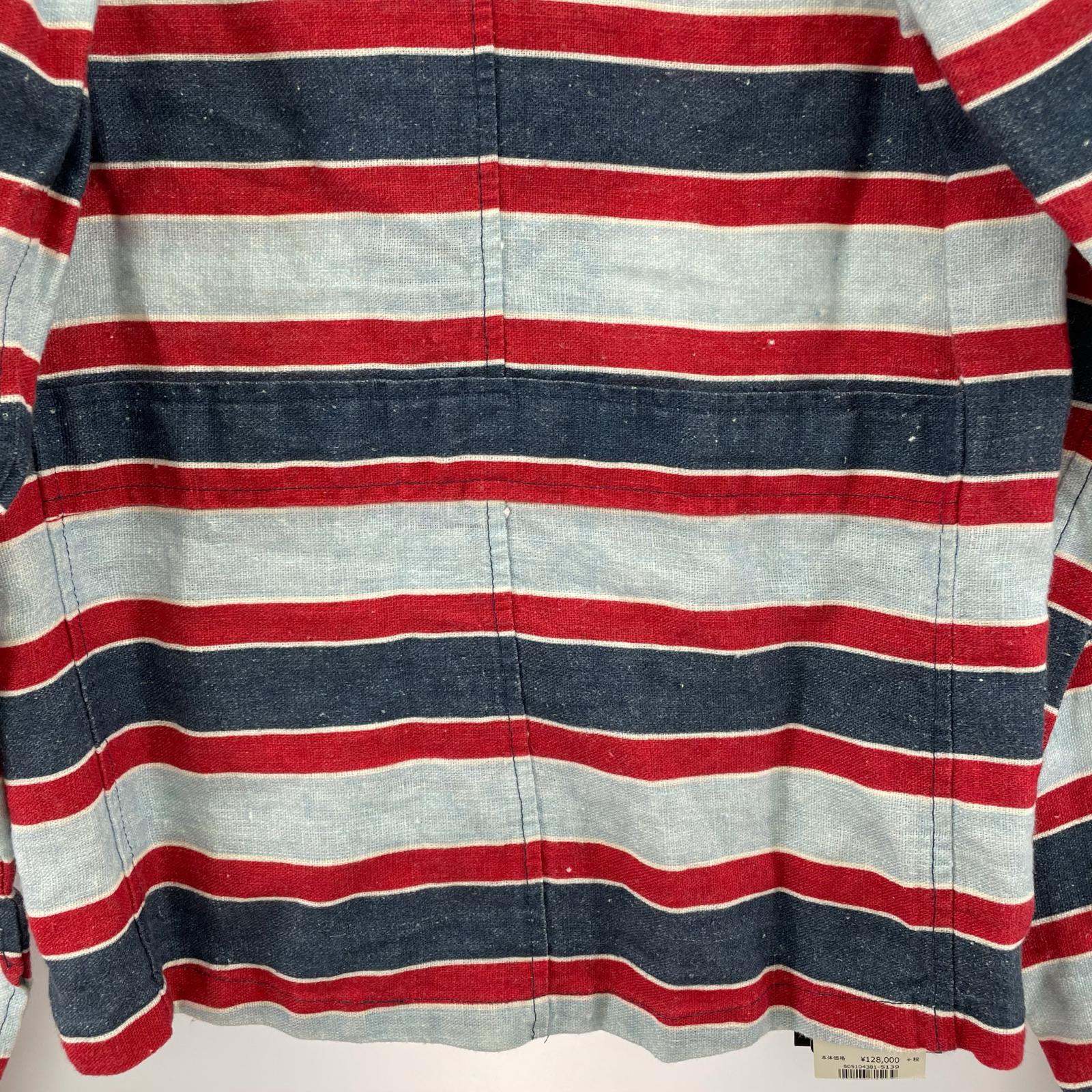 長袖シャツ Striped Slim Sicilyb style Shirt 50