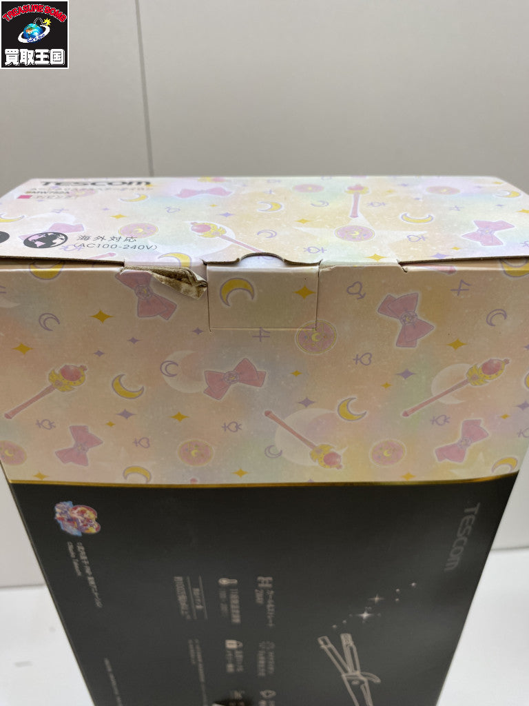 TESCOM セーラームーン ムーンクリスタルヘアアイロン SMW752A-P 理美容家電