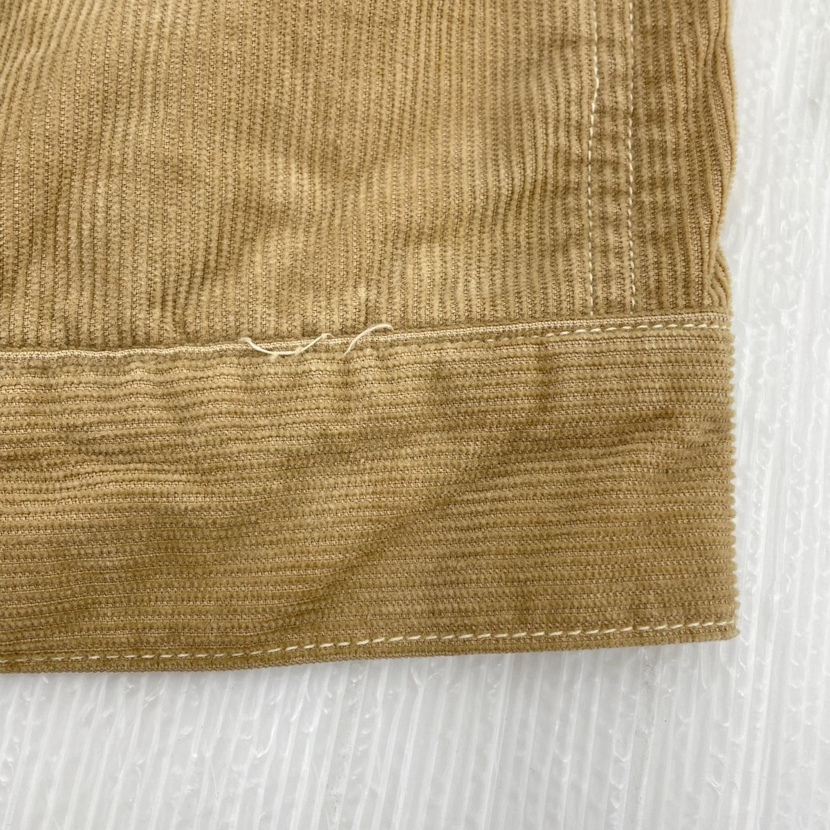 ジャケット バック刺繍/コーデュロイトラッカージャケット/サイズ40 ベージュ