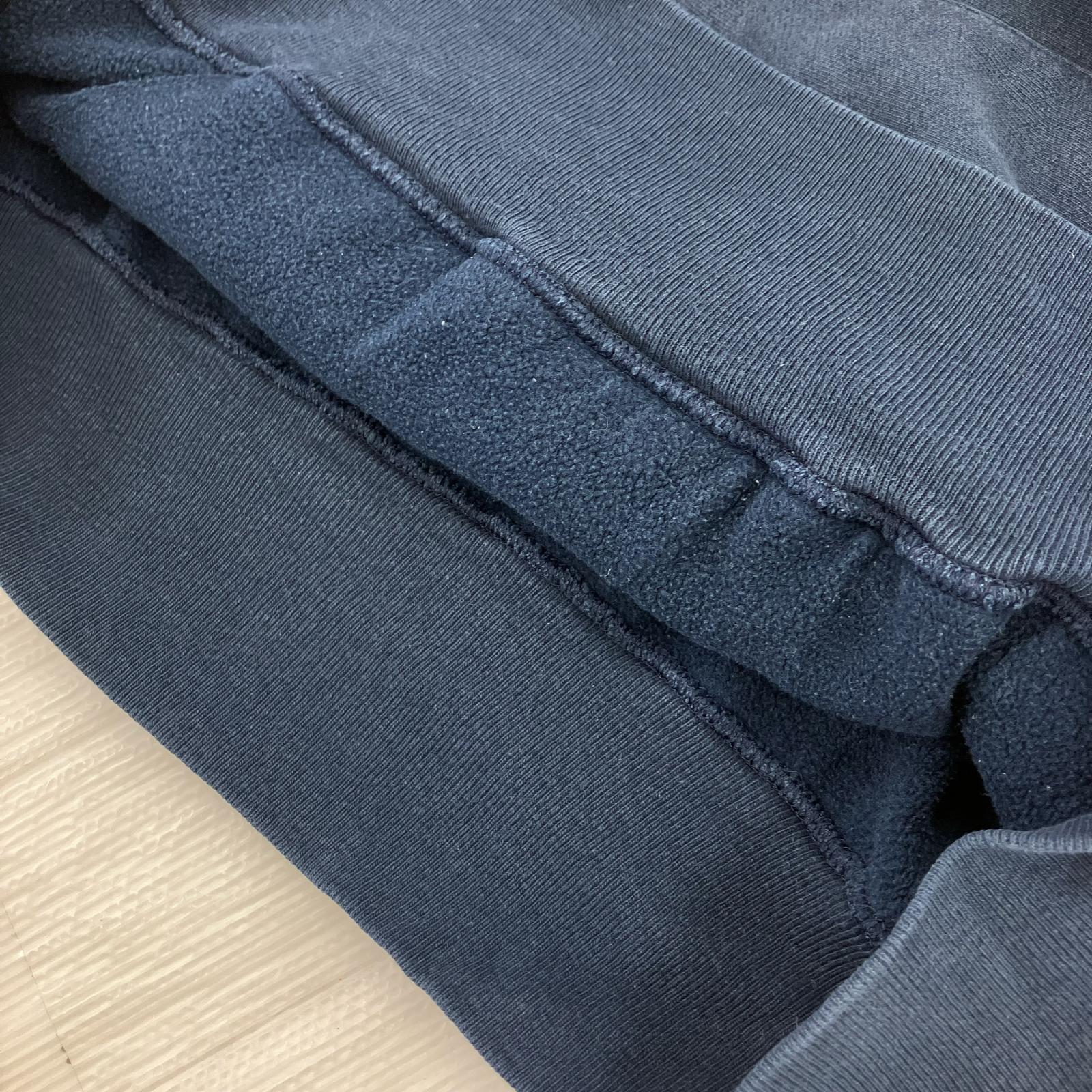 パーカー 00s REVERSE WEAVE IOWA ネイビー (L) L ネイビー