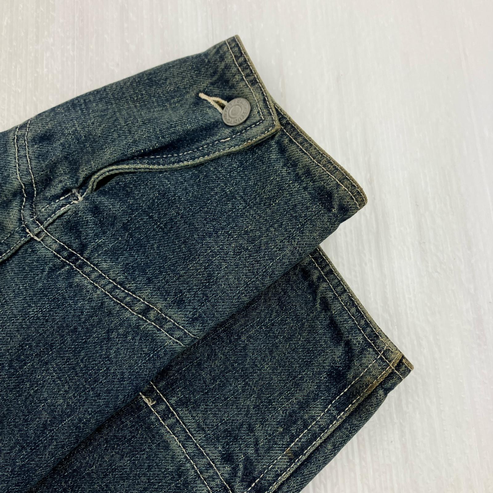 ジャケット カバーオール インディゴ M ブルー