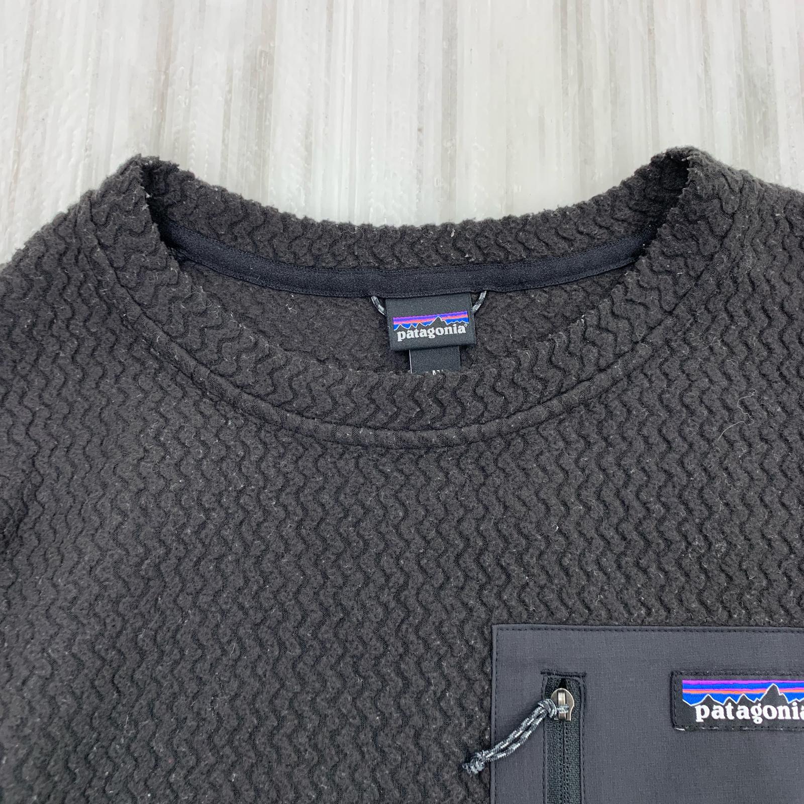 スウェット patagonia R1 エア フルジップ フーディ M ブラウン