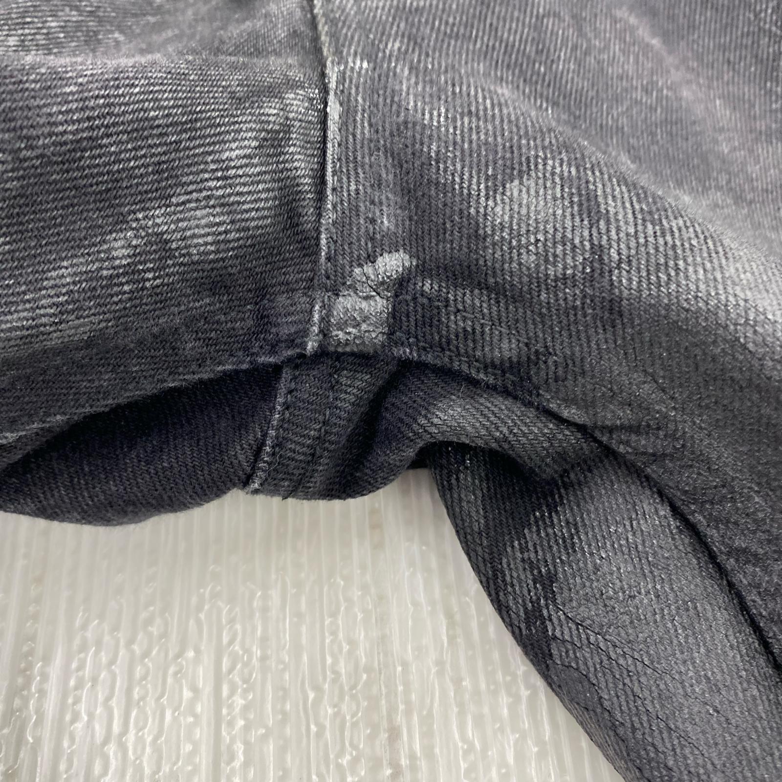 デニムパンツ 1 / 8 gourmet jeans for SUPPLY / LOOSE ブラック
