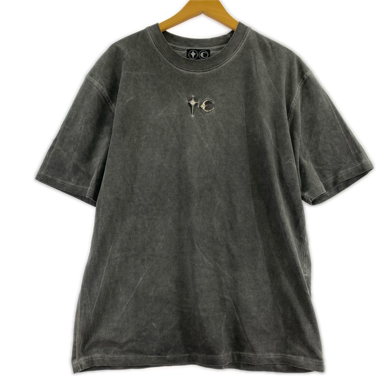 半袖Tシャツ Thug Club メタリックロゴ ブラック