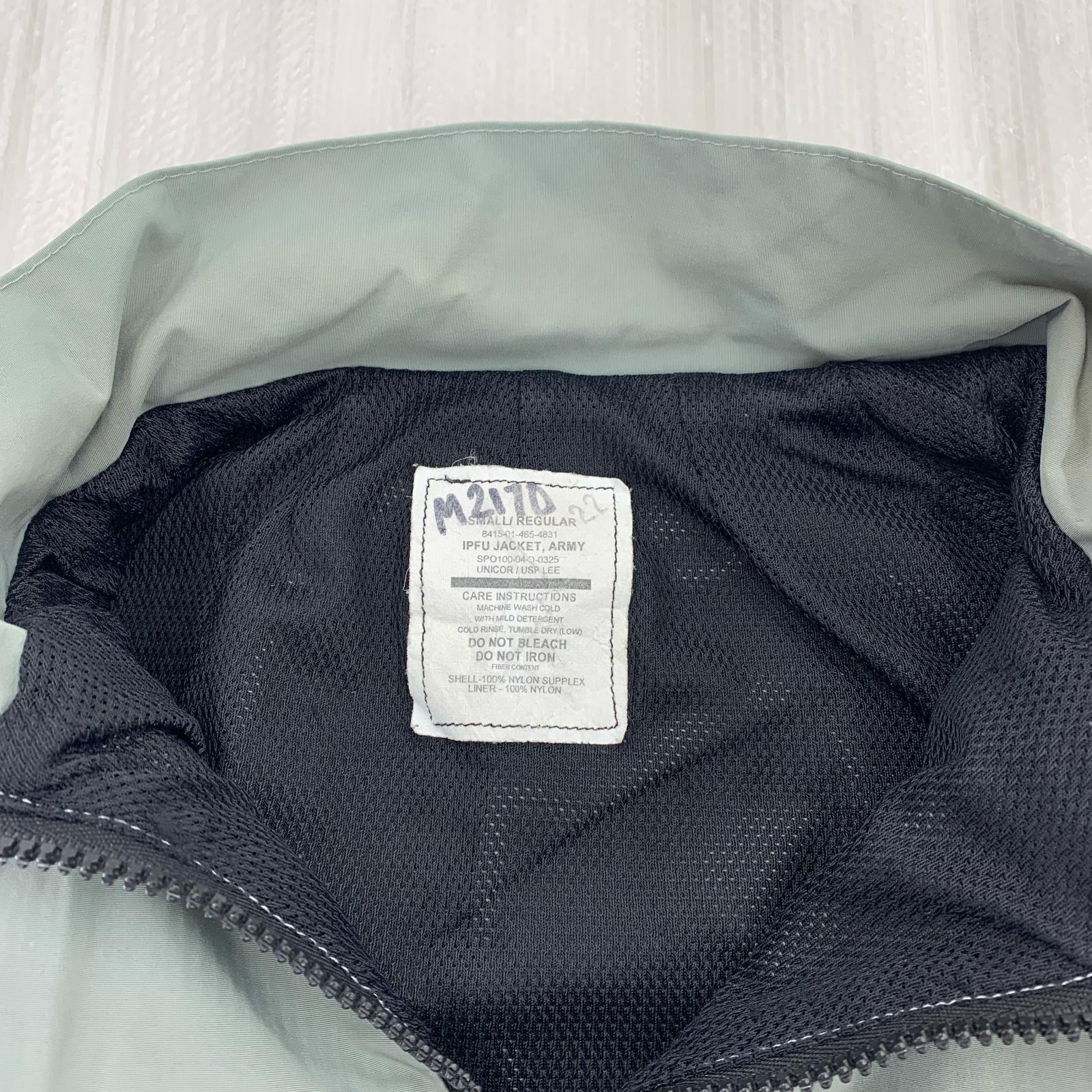 ジャケット U.S.ARMY IPFUジャケット S グレー