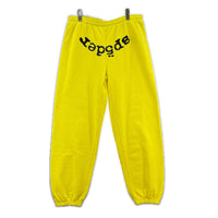パンツ sp5der YELLOW OG WEB V2 SWEATPANTS XL 黄 イエロー
