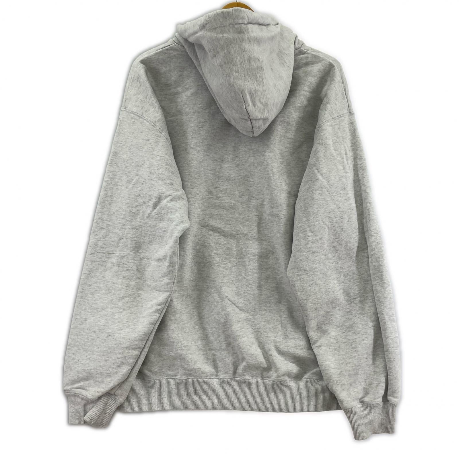 パーカー STANDARD LOGO HOODED SWEATSHIRT グレー (L) L グレー