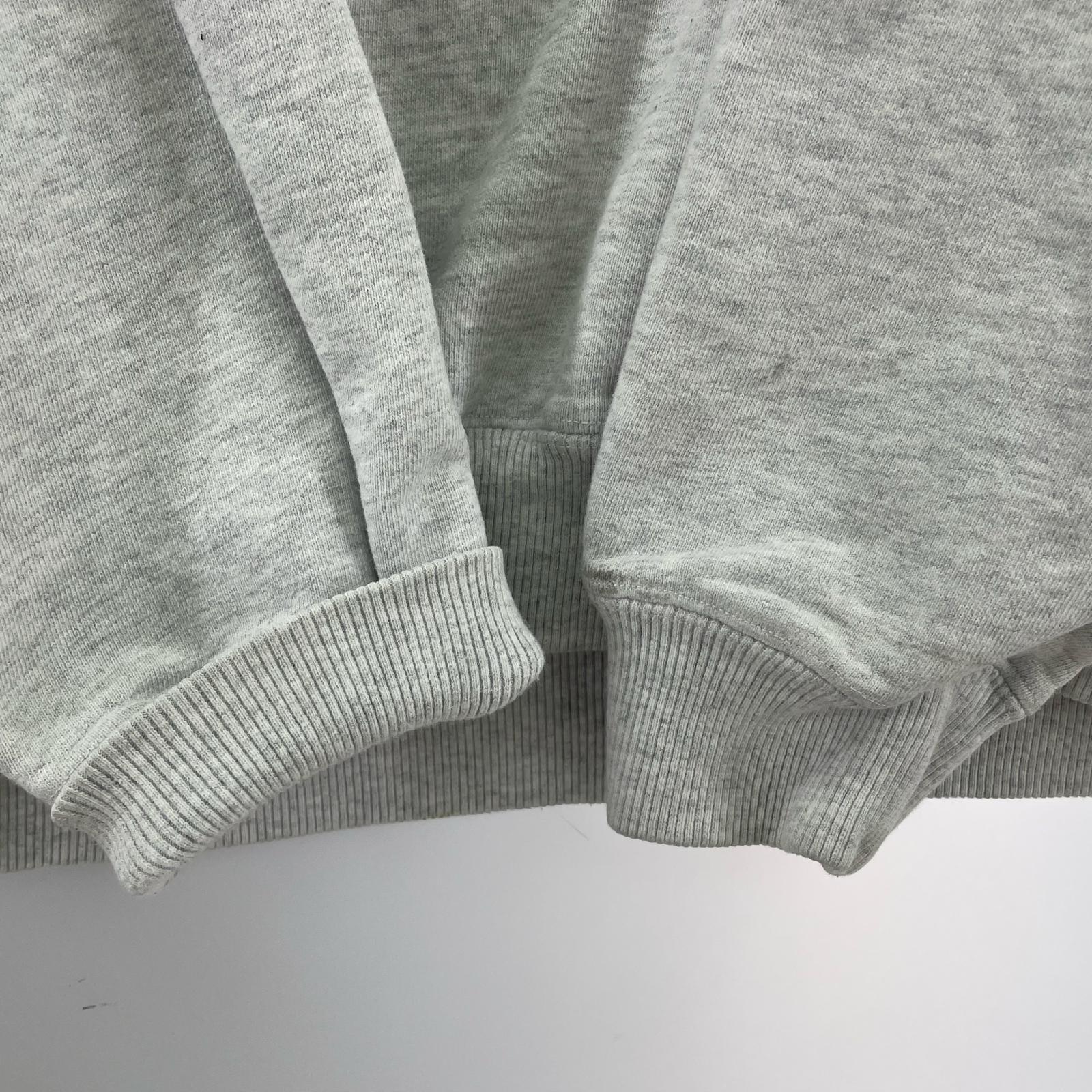 パーカー STANDARD LOGO HOODED SWEATSHIRT グレー (L) L グレー
