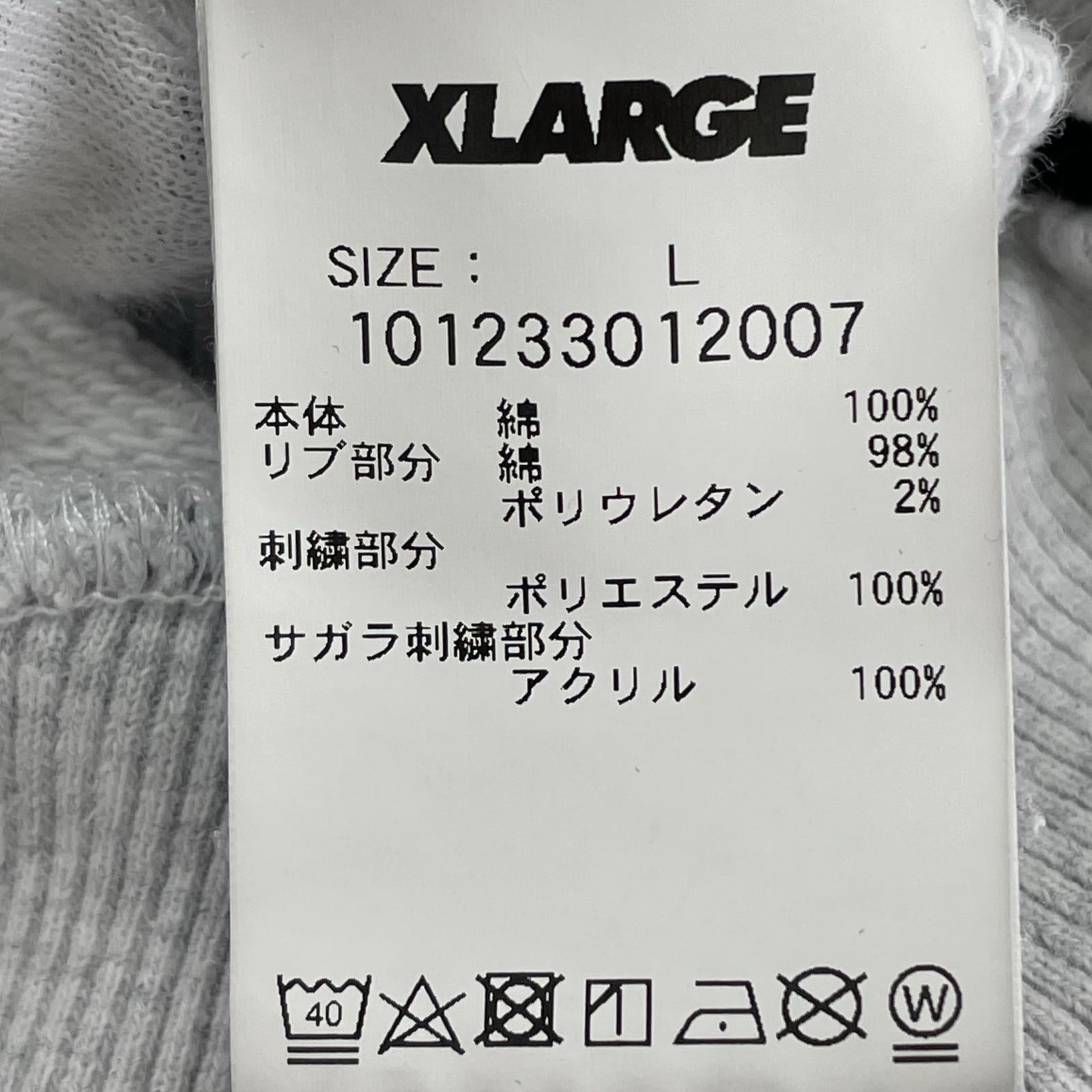 パーカー STANDARD LOGO HOODED SWEATSHIRT グレー (L) L グレー