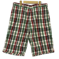 ショートパンツ HOMME 10AW チェックパンツ (M) マルチカラー M マルチカラー