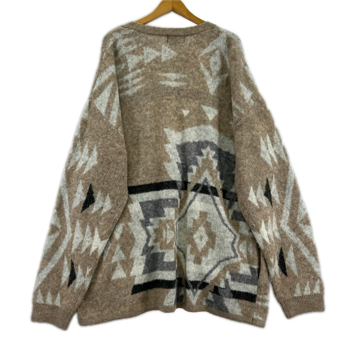 カーディガン ネイティブ柄 (L) L