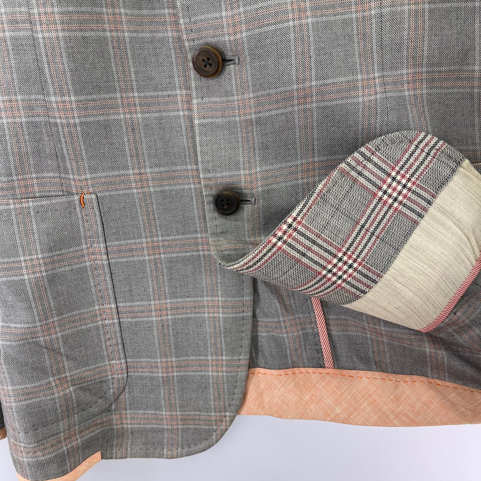ジャケット JUNYA WATANABE COMME des GARCONS レーヨンチェックセットアップ S グレー S グレー