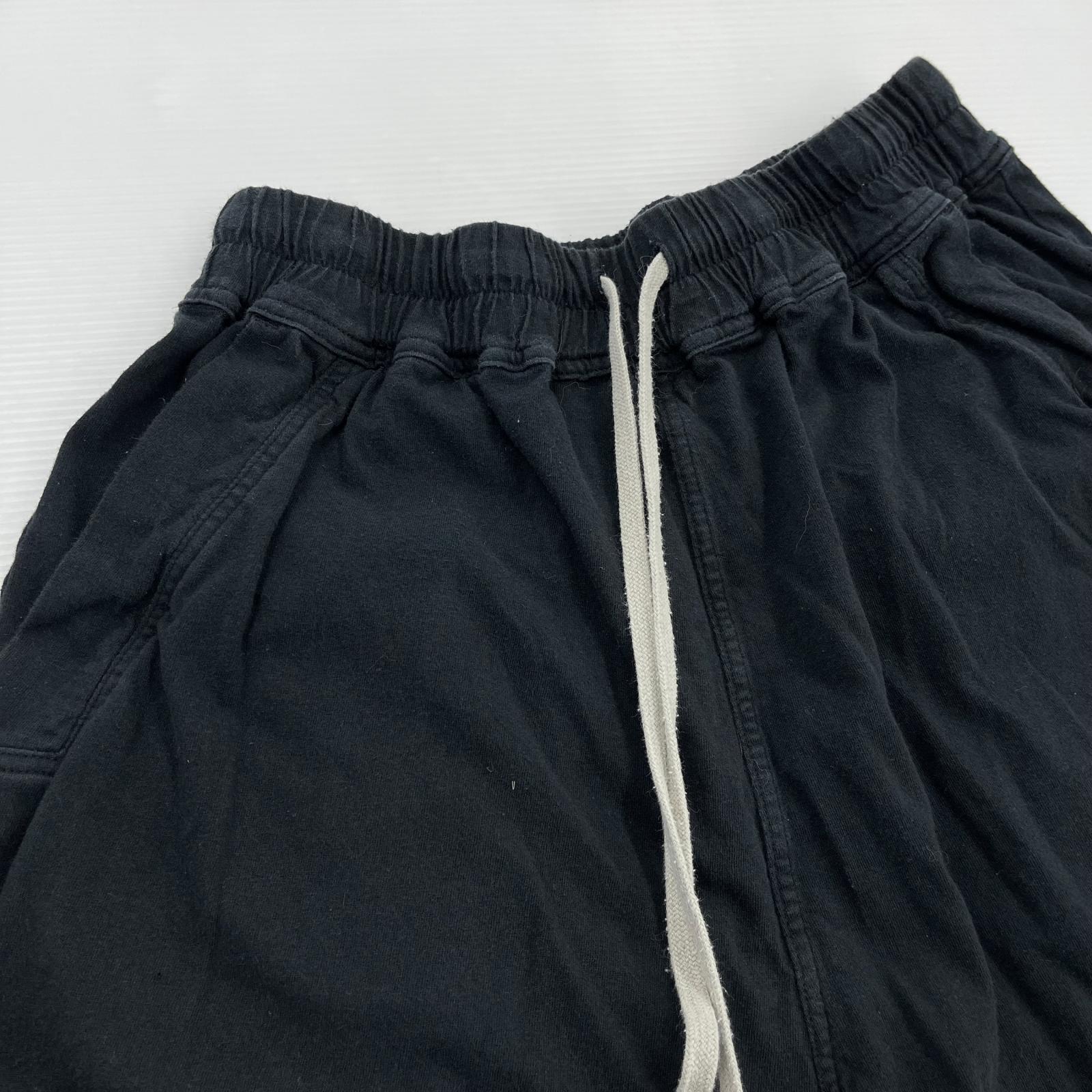 ショートパンツ Rick Owens×Champion BEVELED PODS スウェットショーツ M ブラック M ブラック