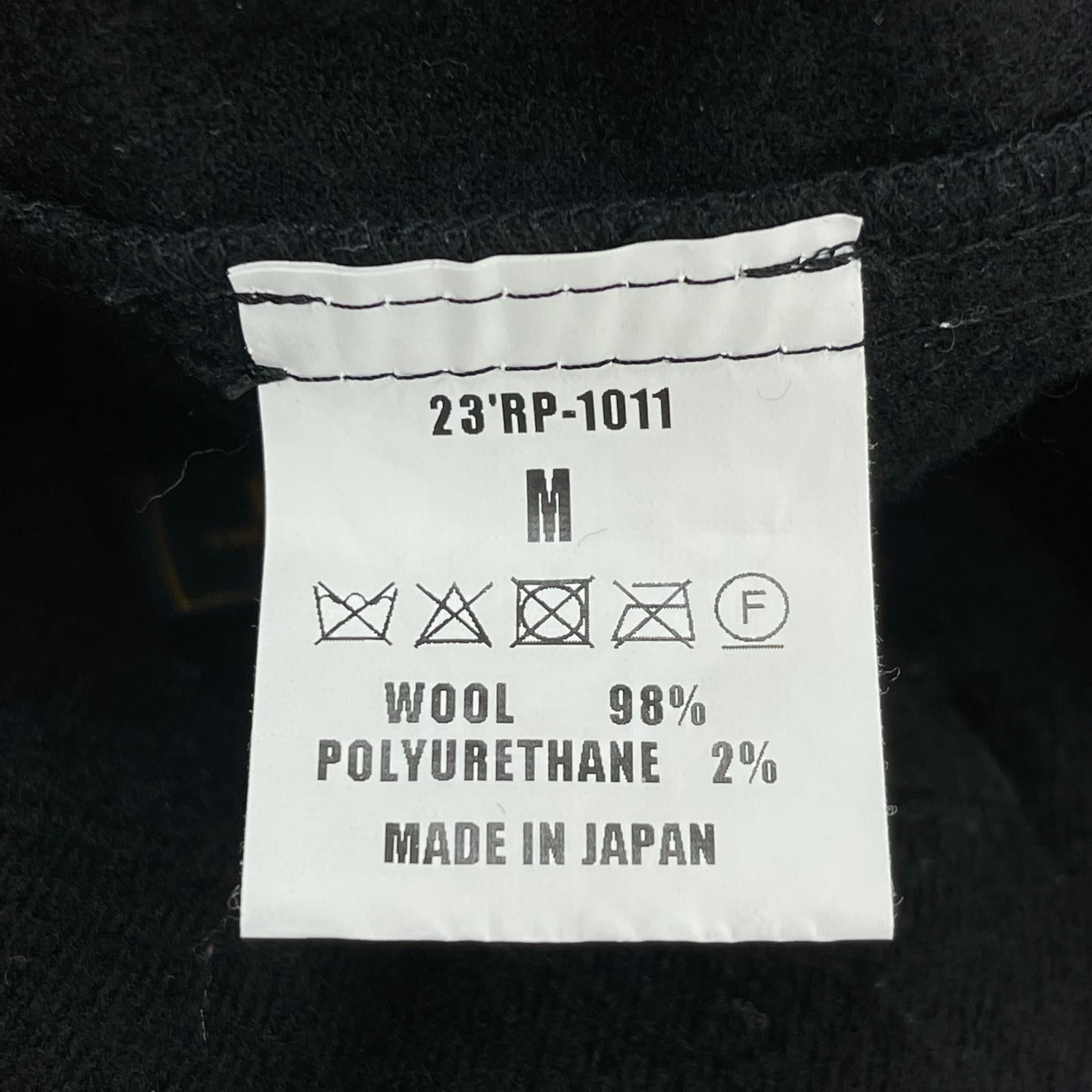 パンツ 23AW WOOL EASY PANTS 黒 (M) M ブラック