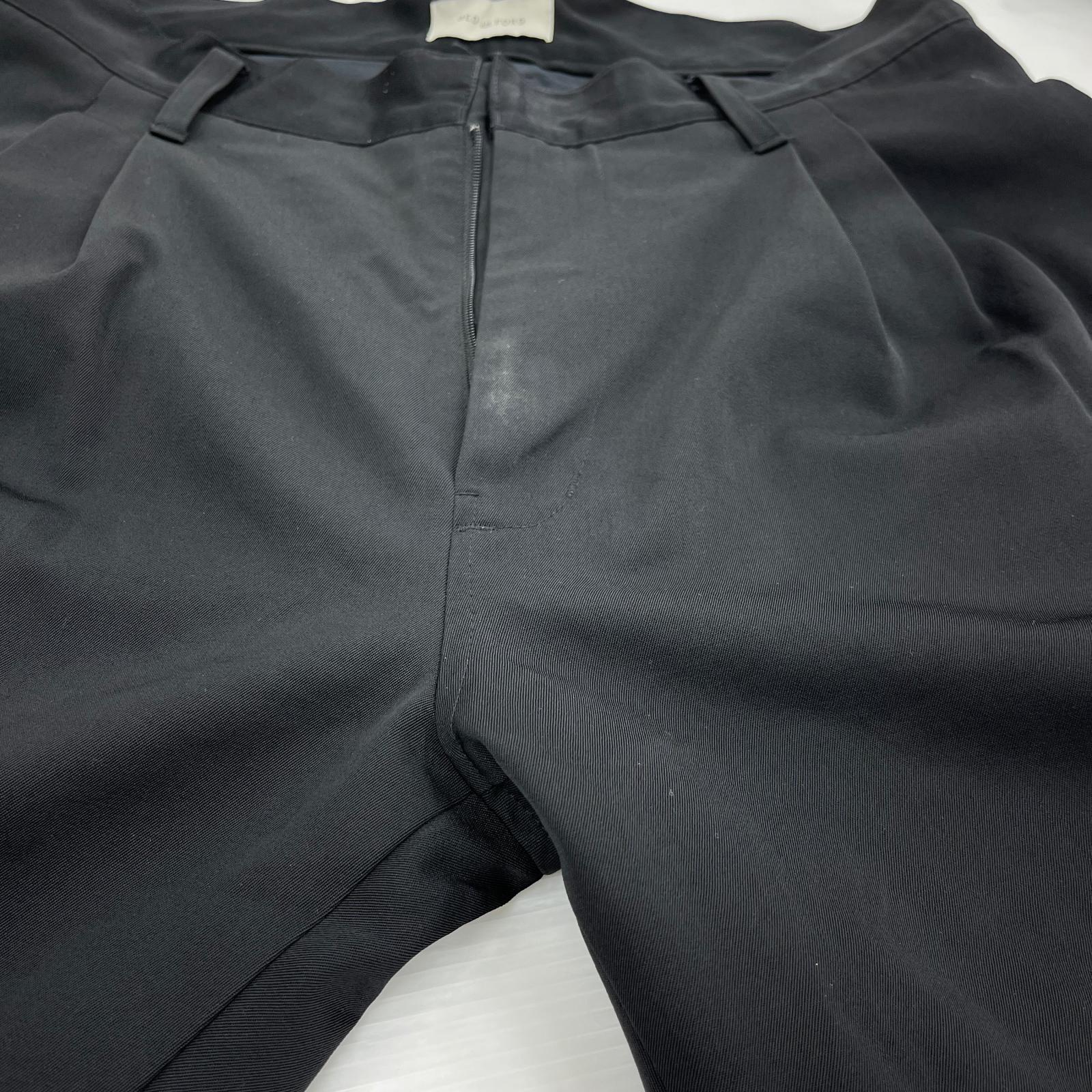 パンツ 18AW スラックス 黒 (0) 0 ブラック