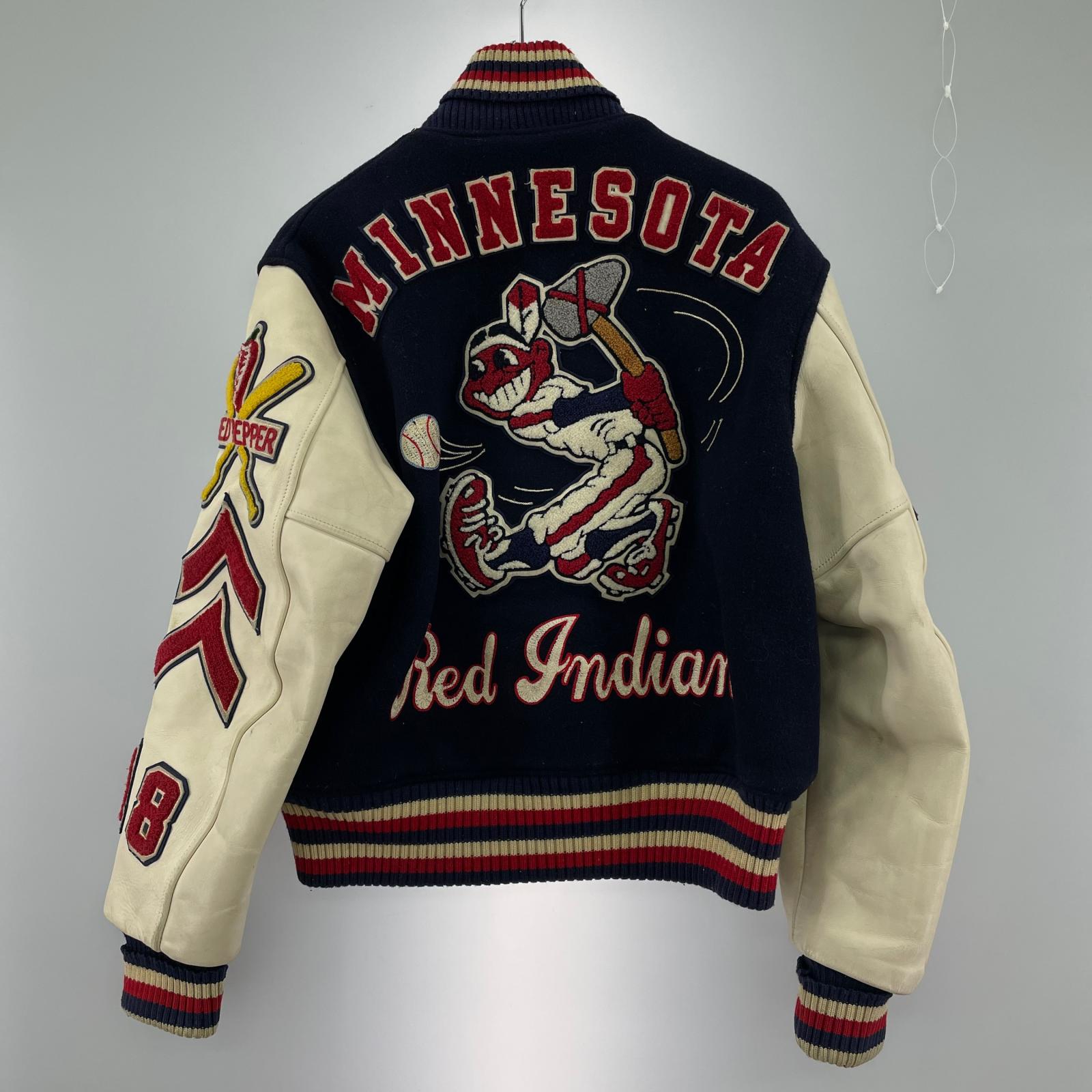 ジャケット STYLE EYES RED INDIANS スタジャン(38) 38 ネイビー