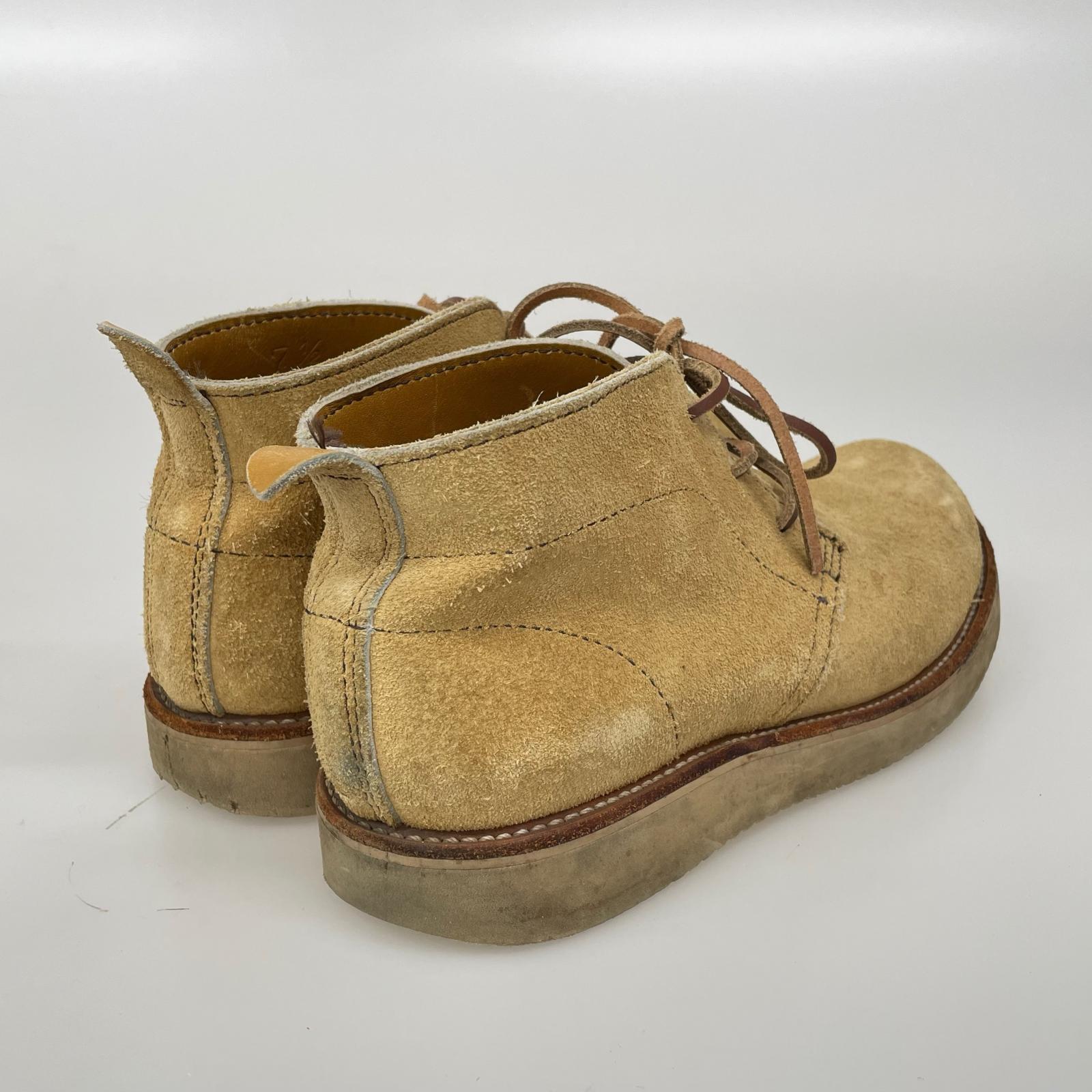 ブーツ VIBERG BOOT スエード 茶 (7 1/2) ブラウン