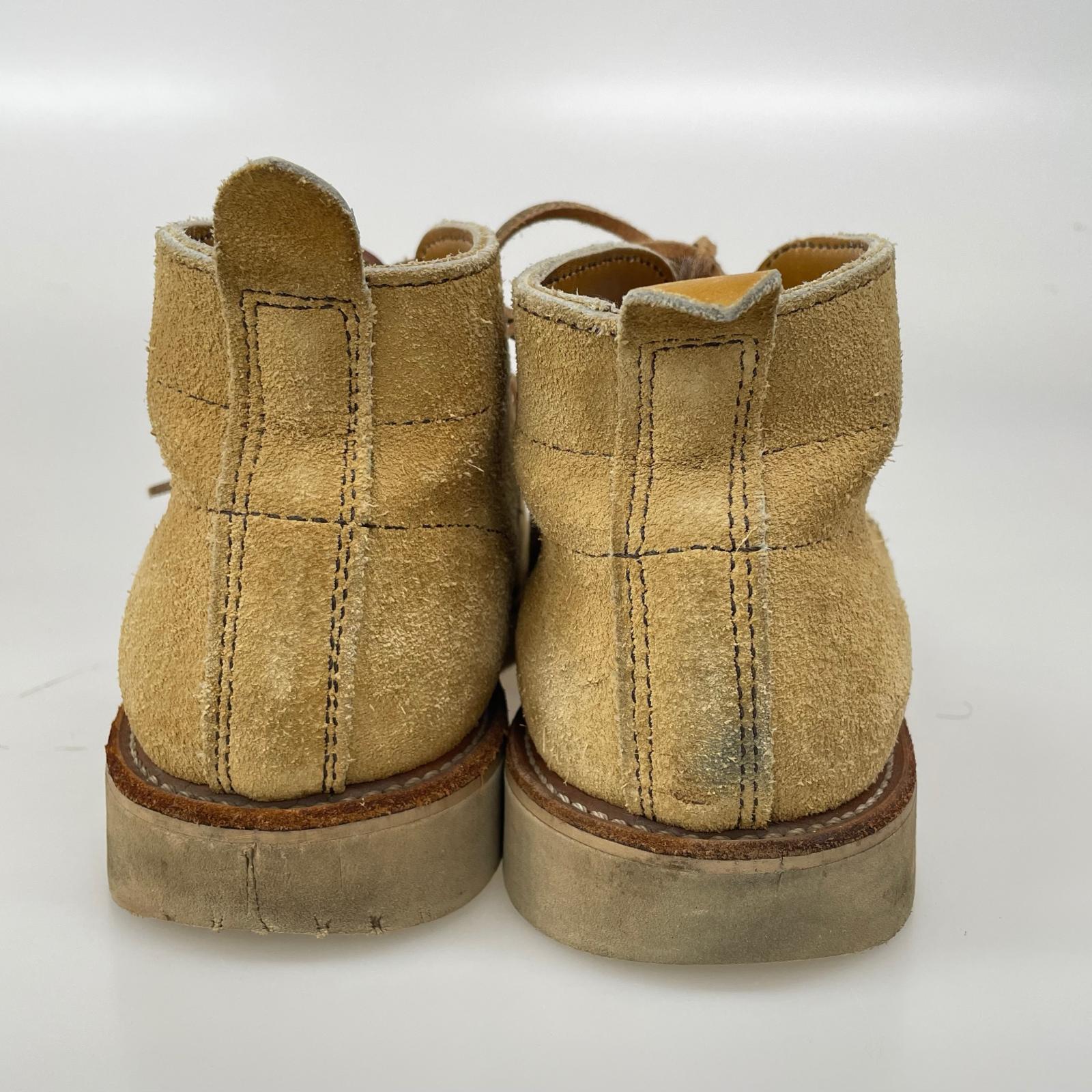 ブーツ VIBERG BOOT スエード 茶 (7 1/2) ブラウン