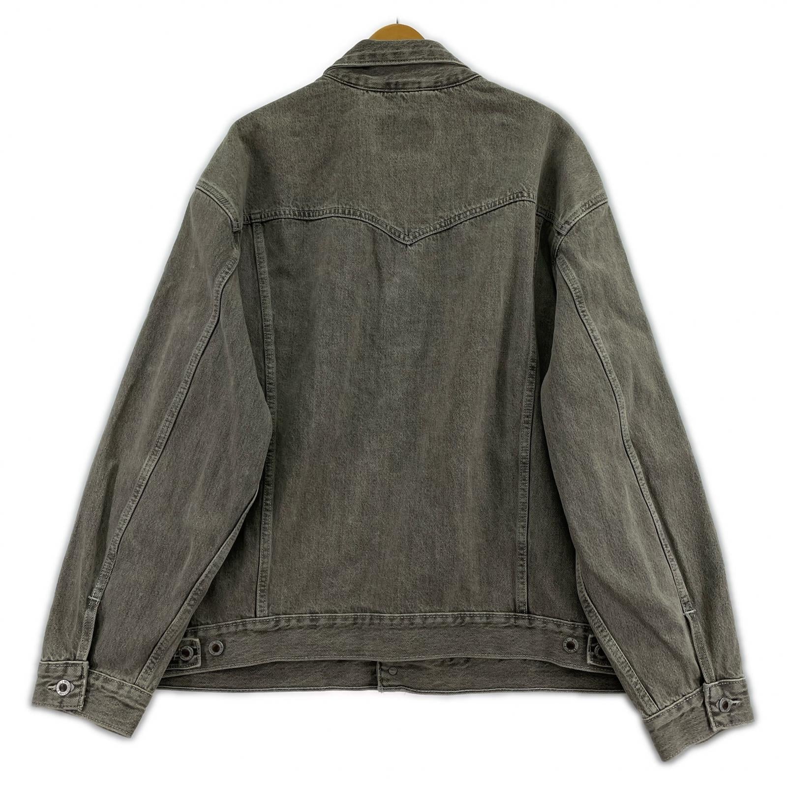 デニムジャケット Levi's SilverTab Trucker Jacket グレー (XL) グレー