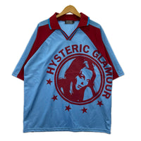 ポロシャツ 25ss HYSTERIC 9 Shirt ブルー