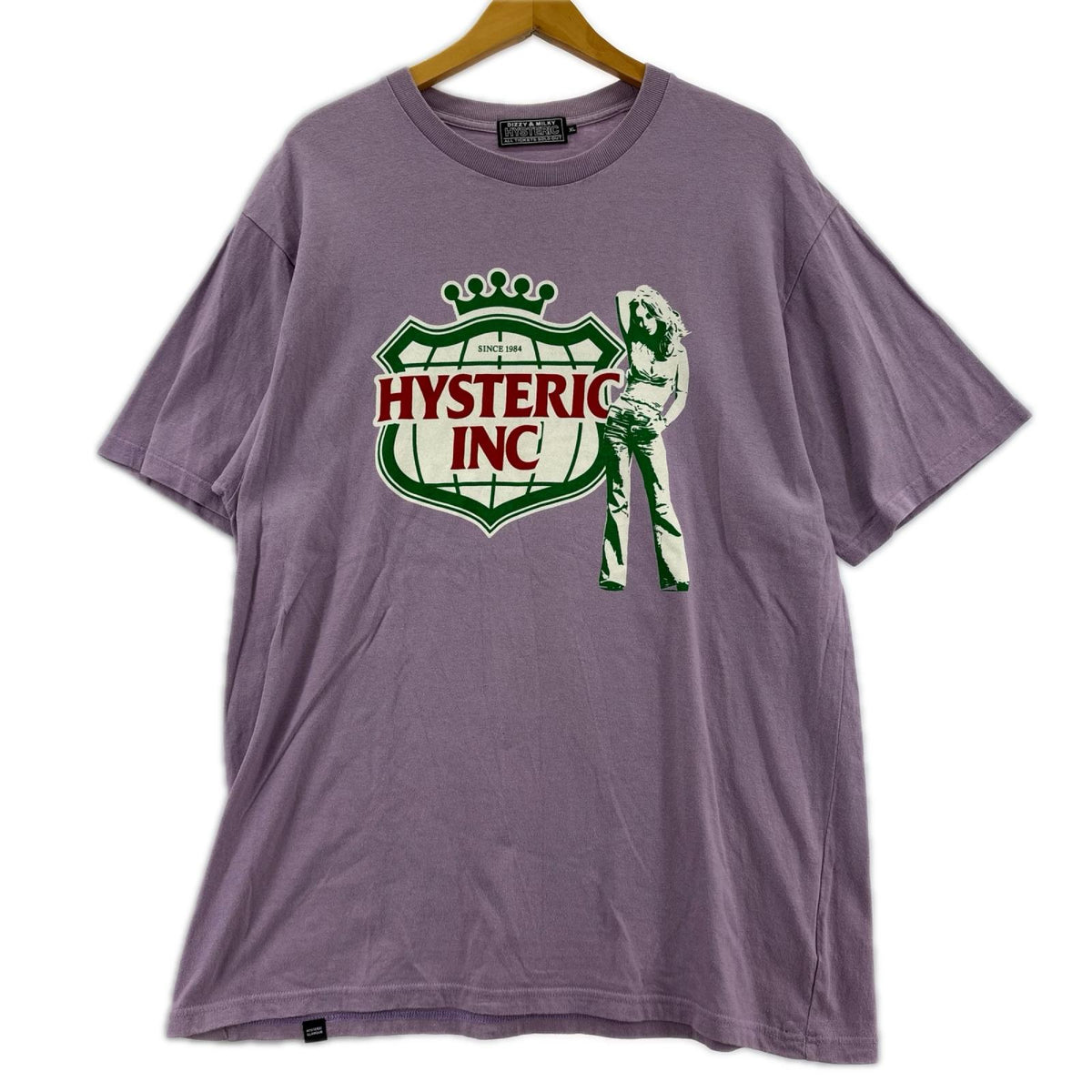 半袖Tシャツ 25ss HYSTERIC ALE XL 紫 パープル